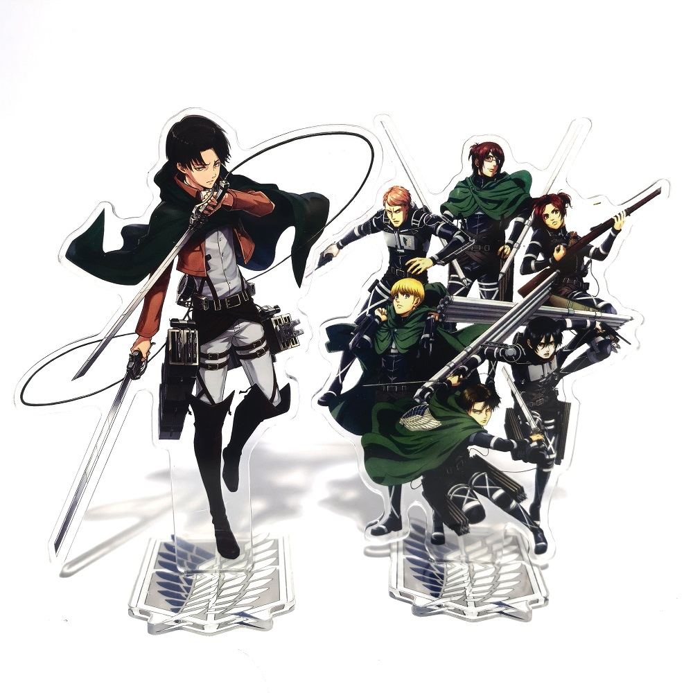 Action Figure Stand - Atak na Tytana Akrylowy Stojący Eren