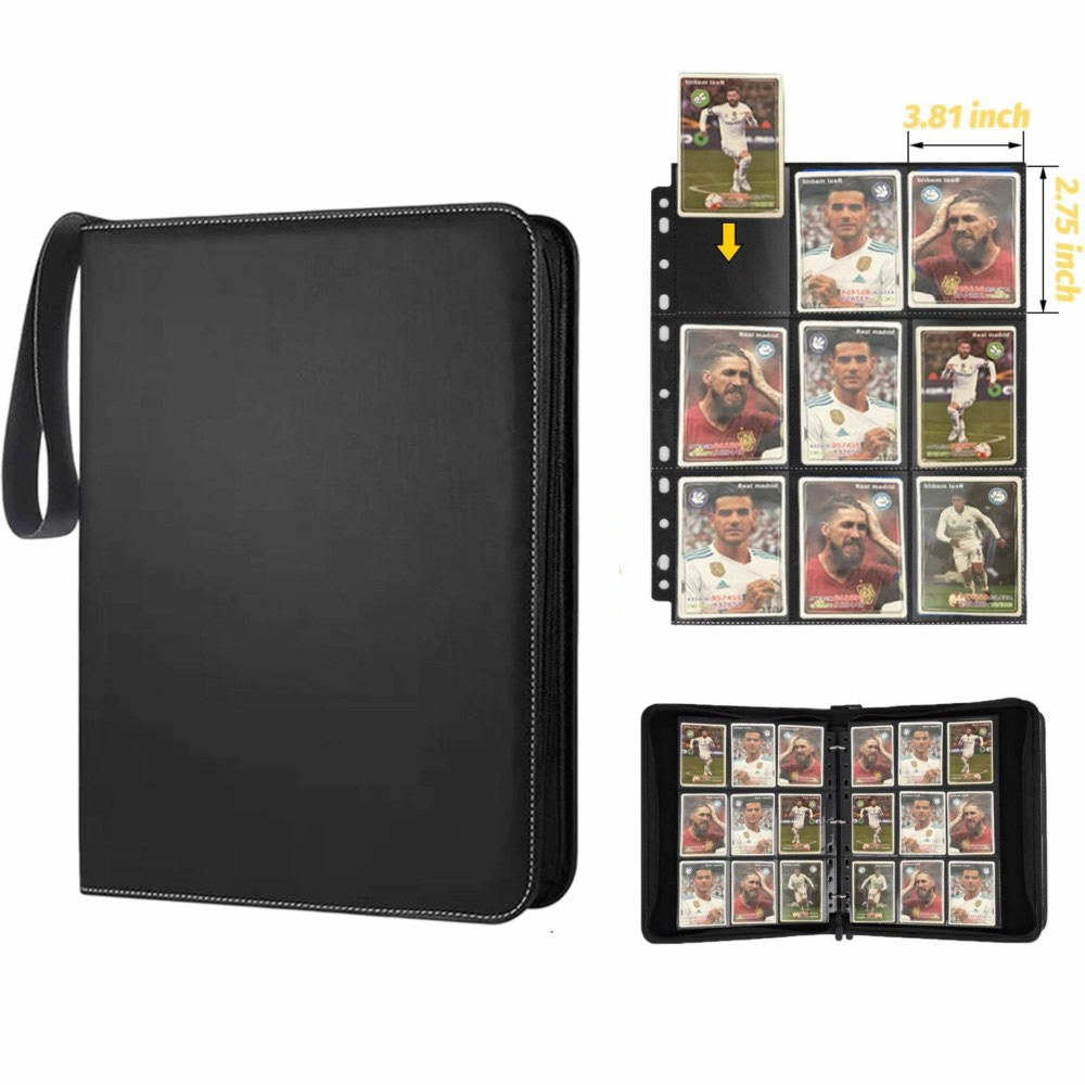 Trading Card Binder - Segregator na karty z 9 kieszeniami,