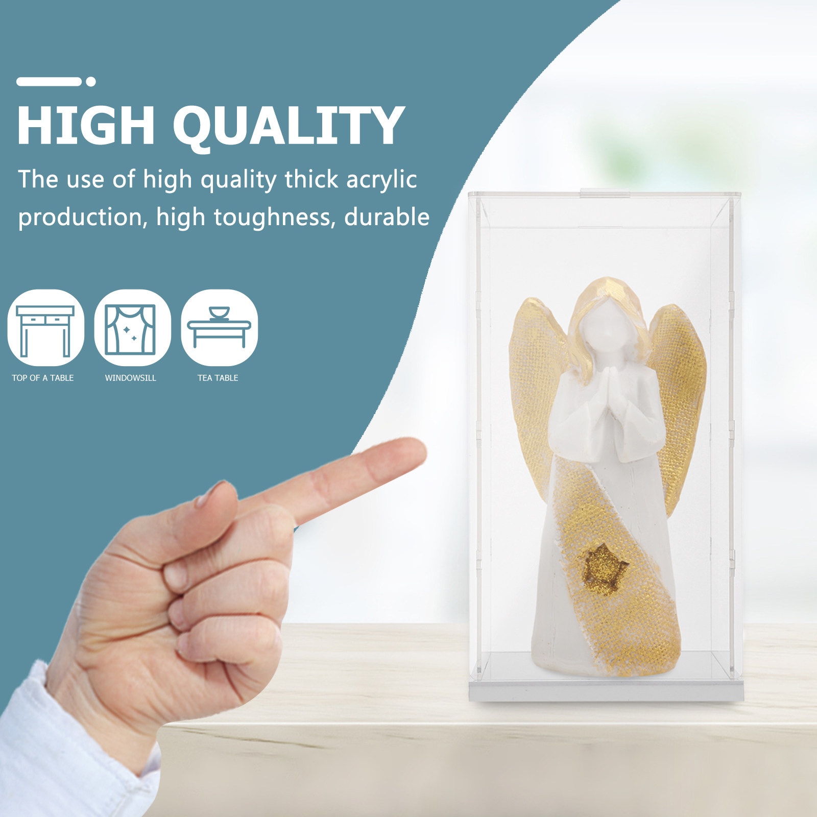 1 szt. Akrylowa gablotka przez – Display Case Acrylic recenzja i cena
