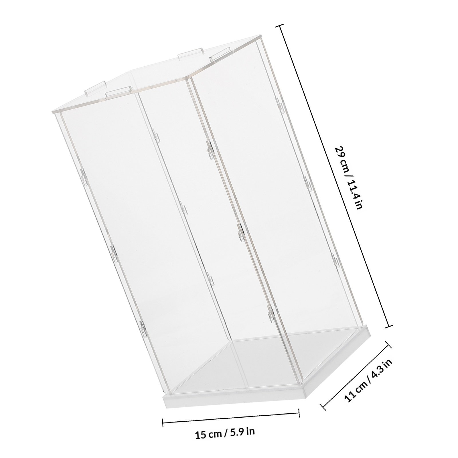 1 szt. Akrylowa gablotka przez – Display Case Acrylic recenzja i cena