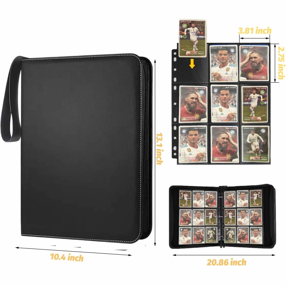 Segregator na karty z 9 kiesze – Trading Card Binder recenzja i cena