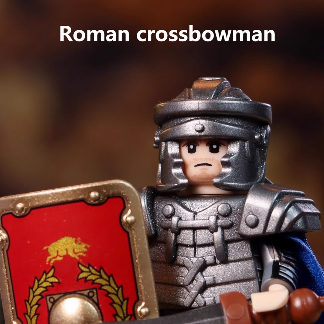 Imperium Rzymskie Legion Rządz – Lego Minifigure Holder recenzja i cena
